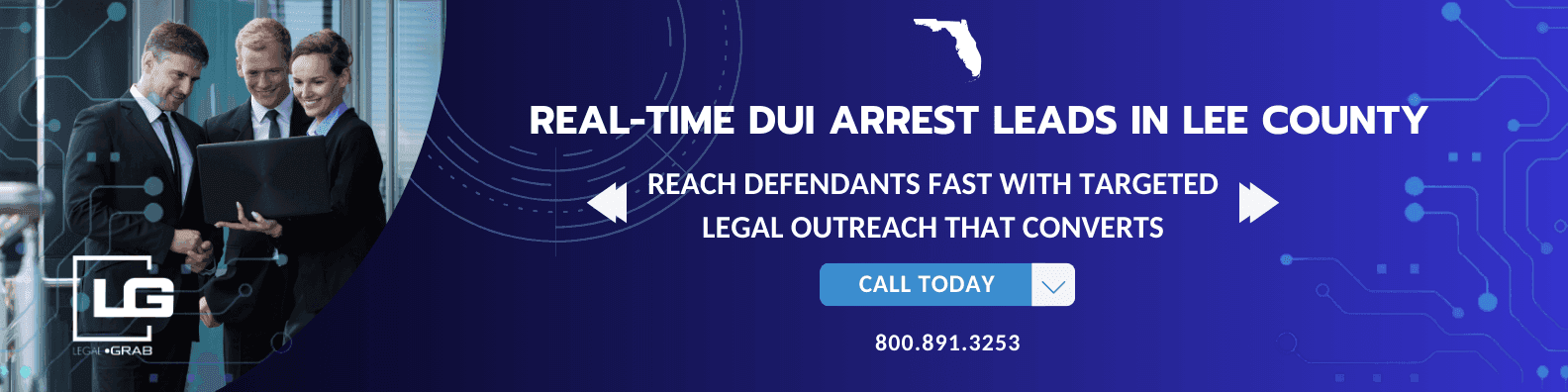 Lee County Florida Real-Time DUI Arrest Leads