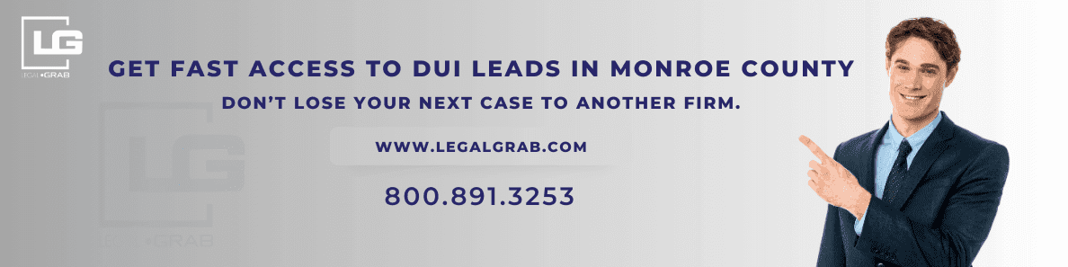 Banner ad for criminal defense attornys searching for new leads in Monroe County, FL.