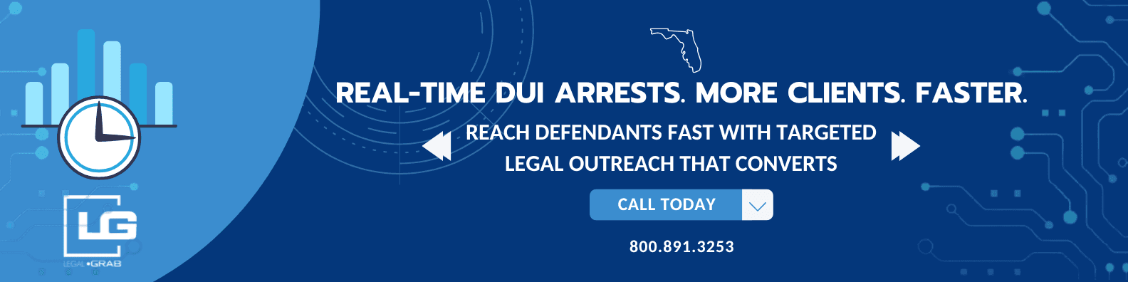 Real-Time DUI data for criminal defense attorneys
