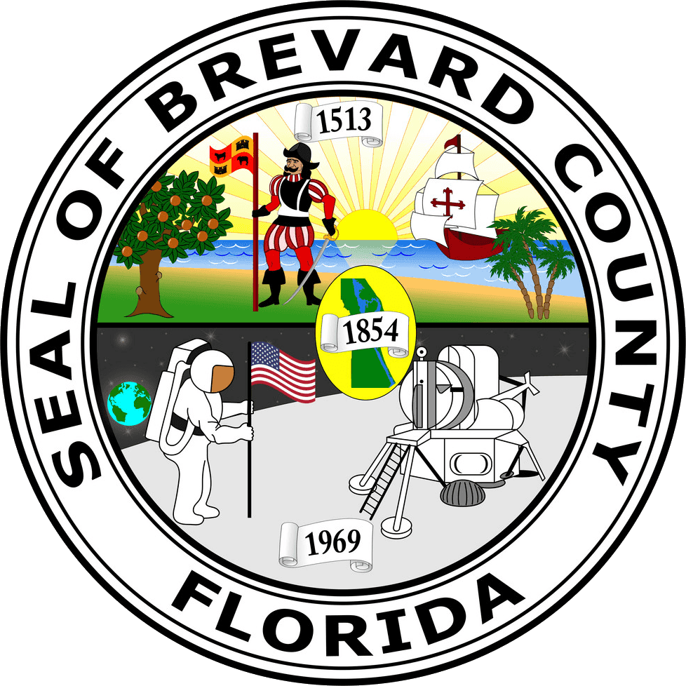 Official seal of Brevard County, FL.