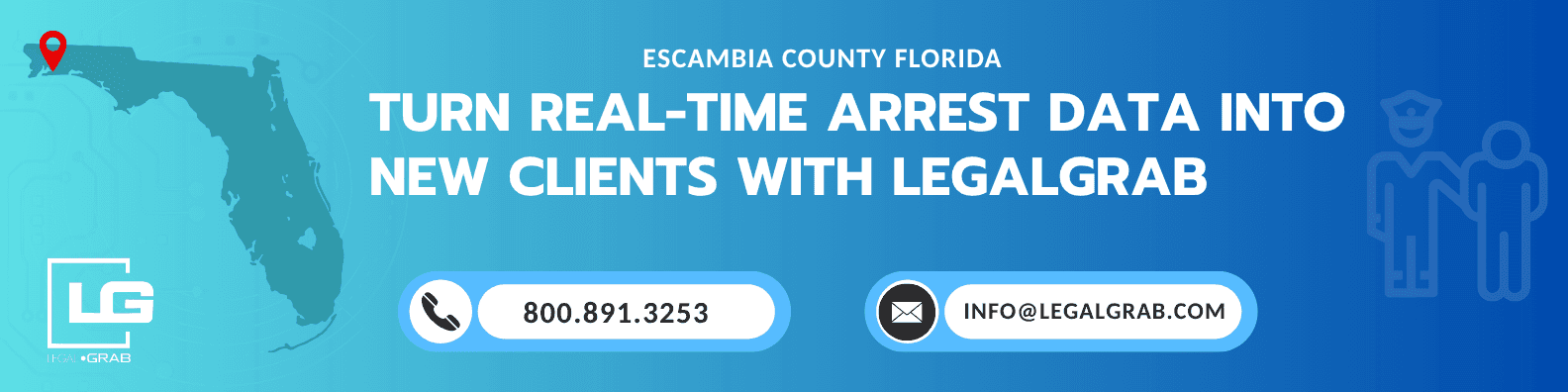 Escambia County DUI lead targeting tools for attorneys using LegalGrab
